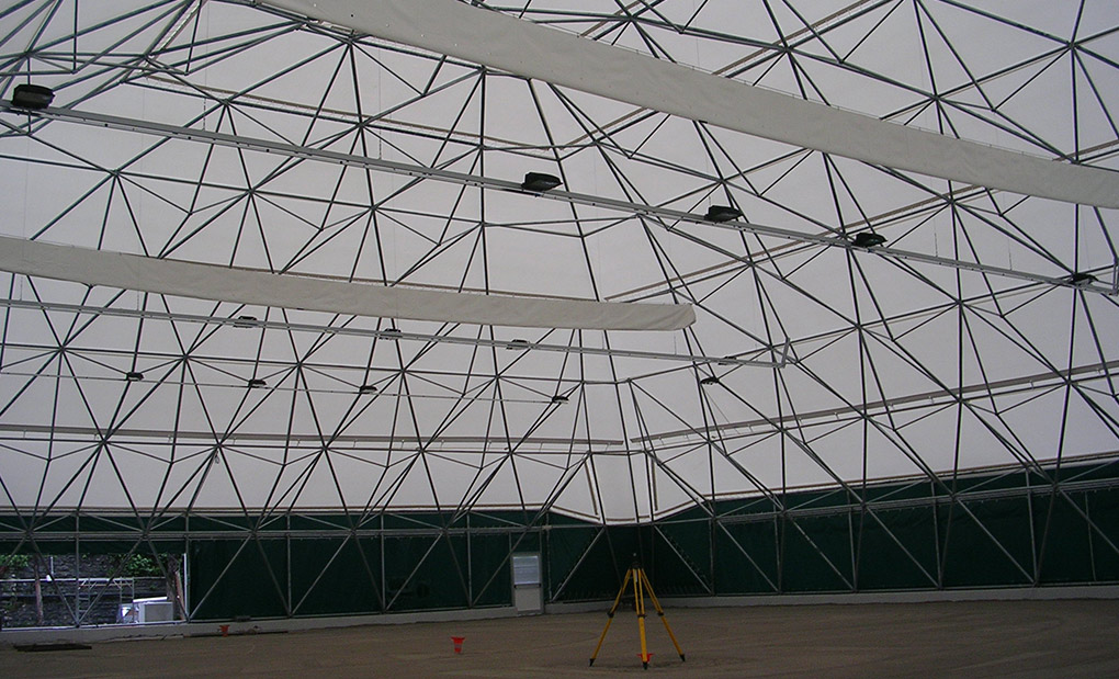 structuri geodezice sport covers