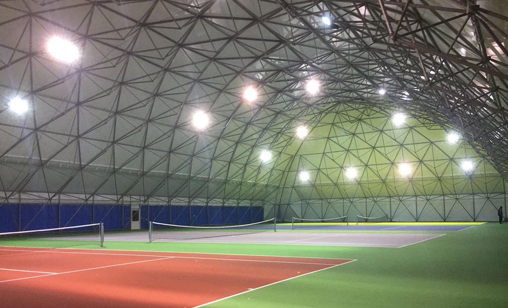 structuri geodezice sport covers