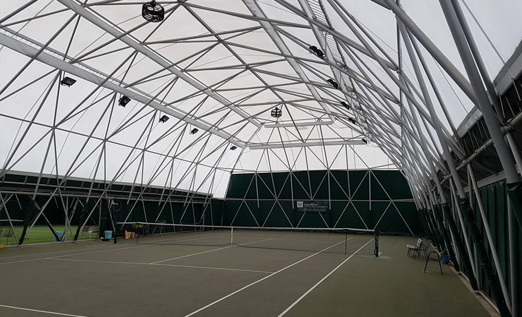 structuri geodezice sport covers