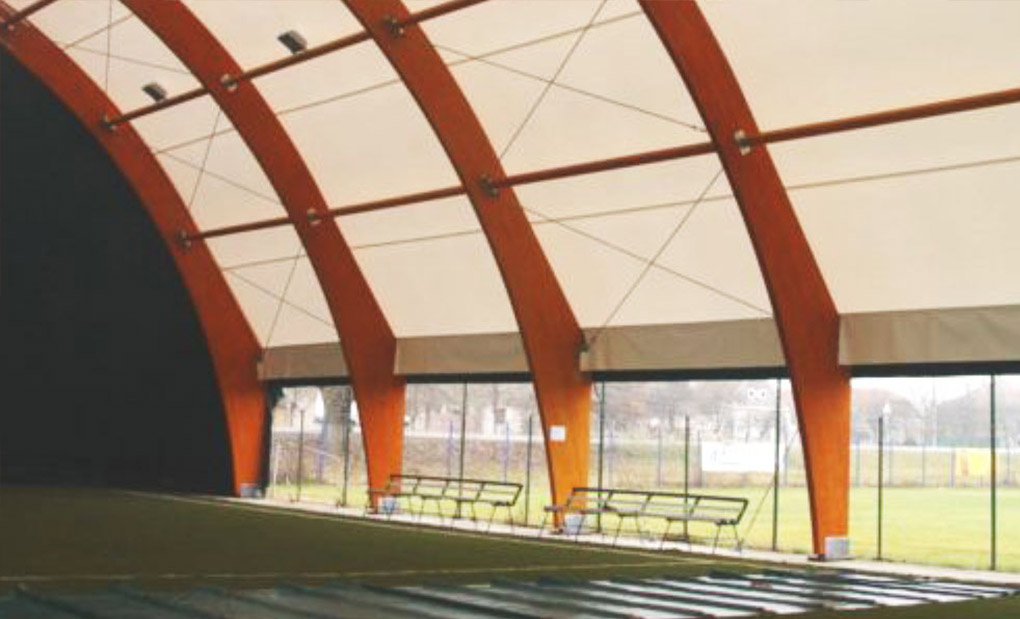 structuri lemn lamelar sport covers