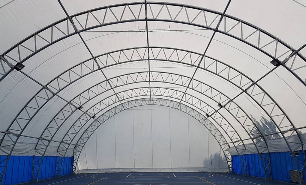 structuri metalice sport covers